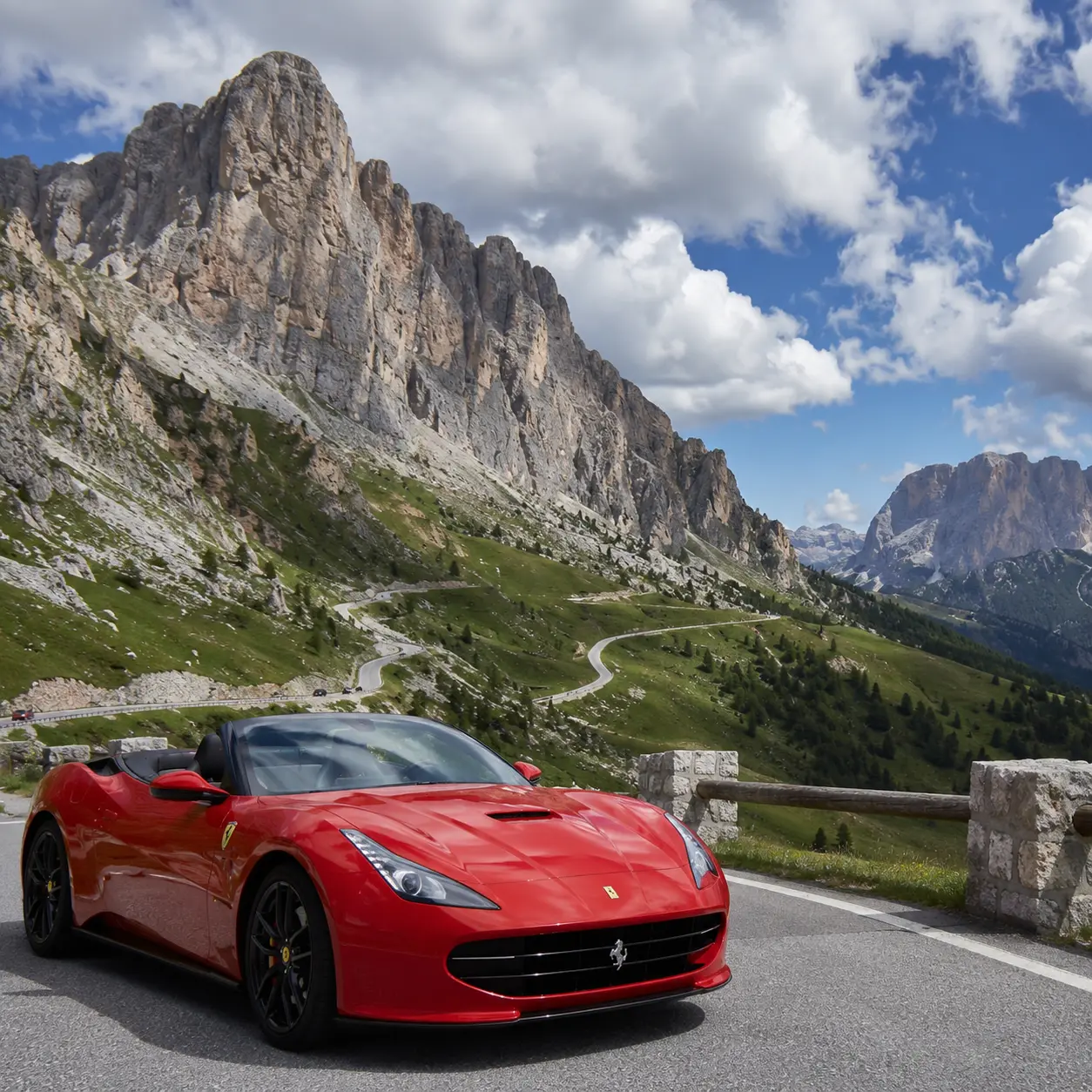 Conquering the Great Dolomites Road