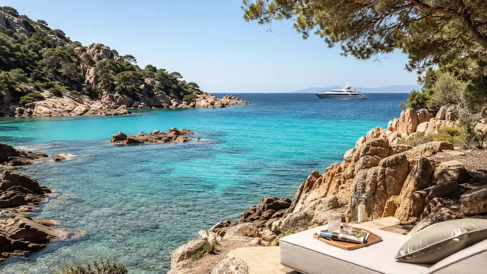 Secluded Luxury Cove in Sardinia for Discreet VIP Travel