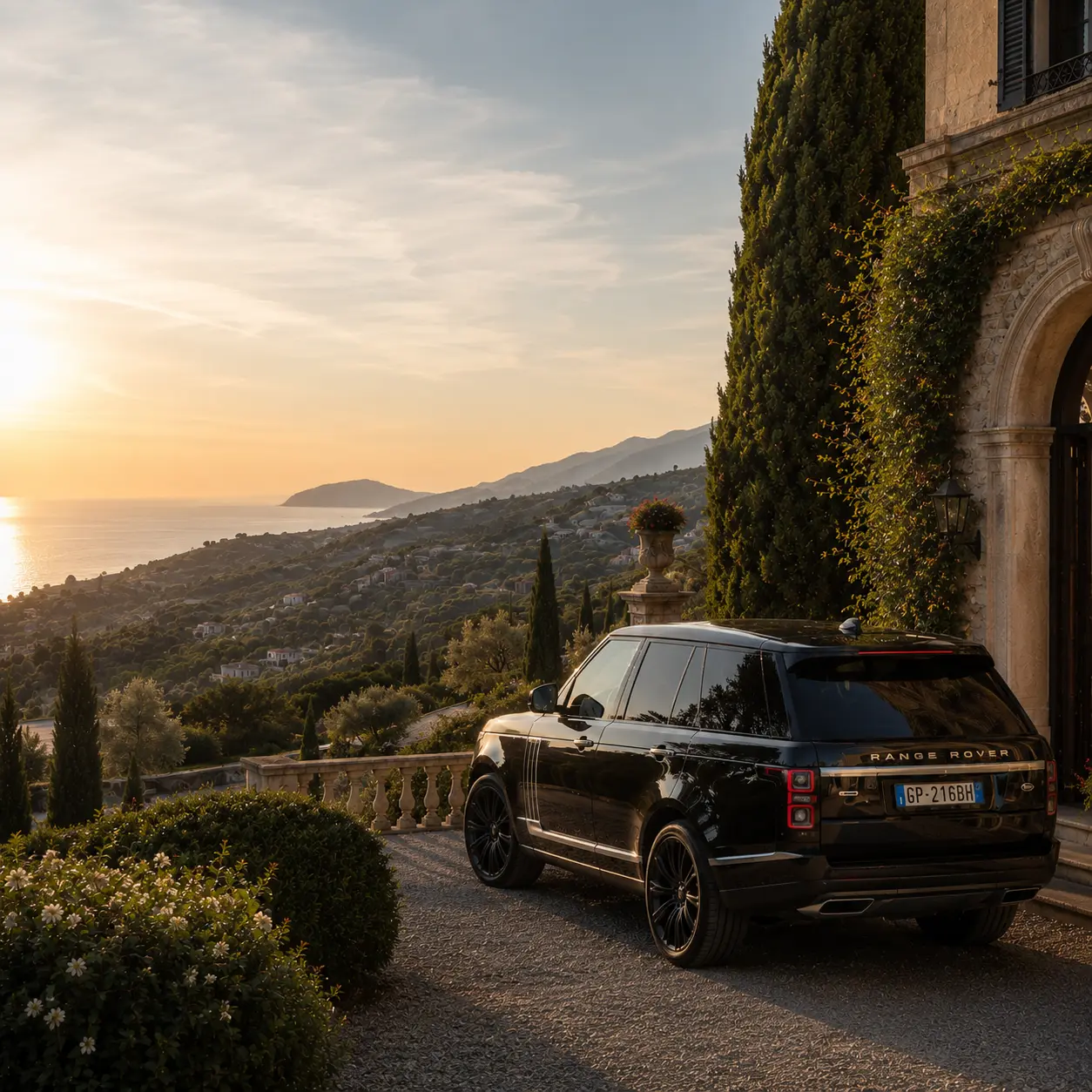 Remote luxury estates in Italy
